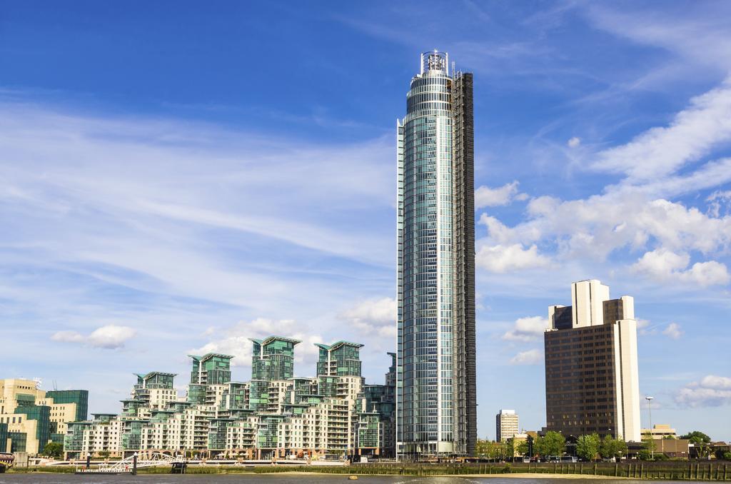 St George Wharf Londra Dış mekan fotoğraf